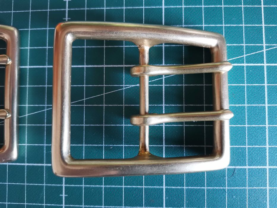 Set 2 catarame foarte solide din alama pt curele pielarie marochinarie