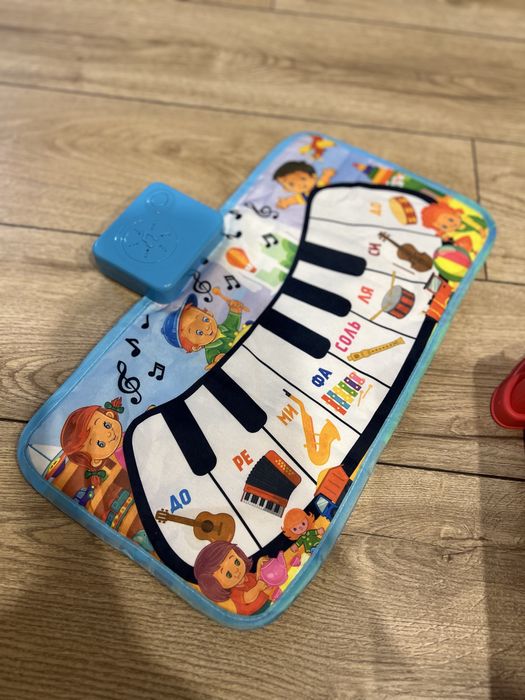 Детский коврик пианино