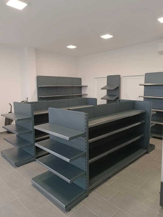 Стелажи за магазин нови на промоция  - крайстенни и островни