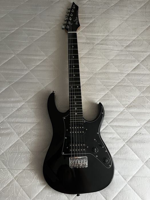 Chitara electrica neagra harley benton