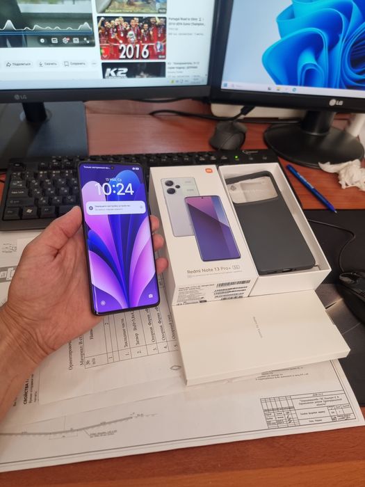 Redmi note 13pro +5G 12/256gb ochilmagan usta kurmagan aybi yuq tozza