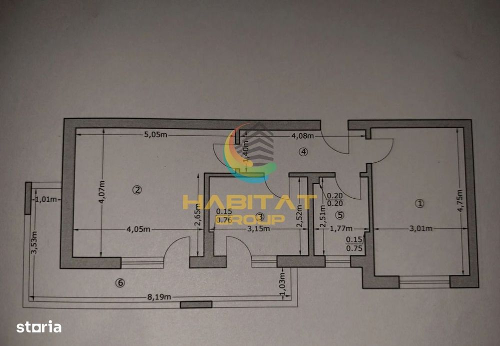2 Camere decomandat 60MP Solstitiului/Drumul Fermei