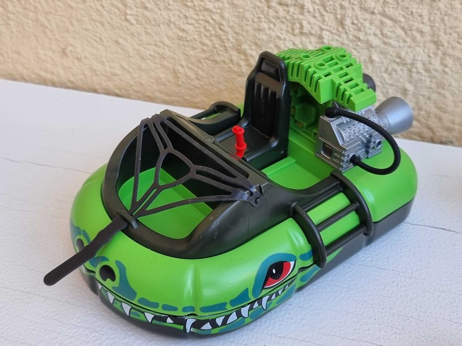 Barca Playmobil 4446 Vanatorii de crocodili si aligatori
