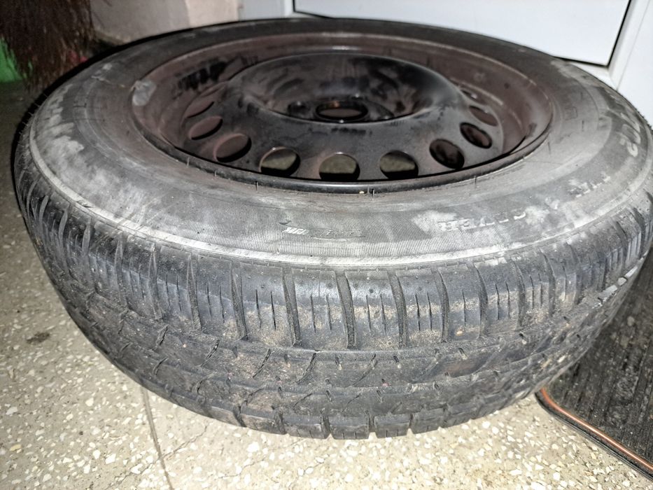 Kit pană + roată rezervă 4x100 Opel Astra G R15