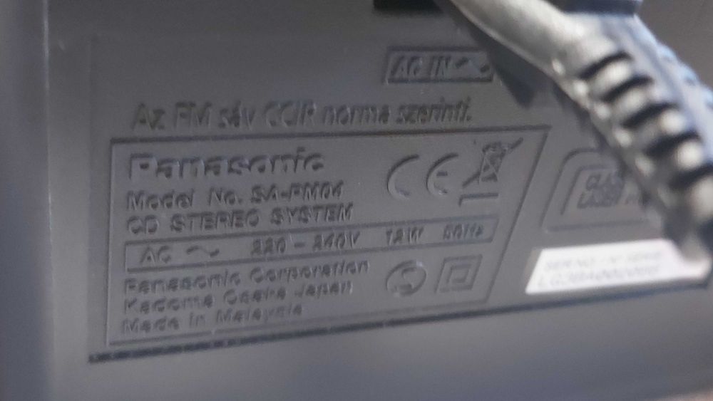 Panasonic SA-PM04 USB/MP3 Micro System