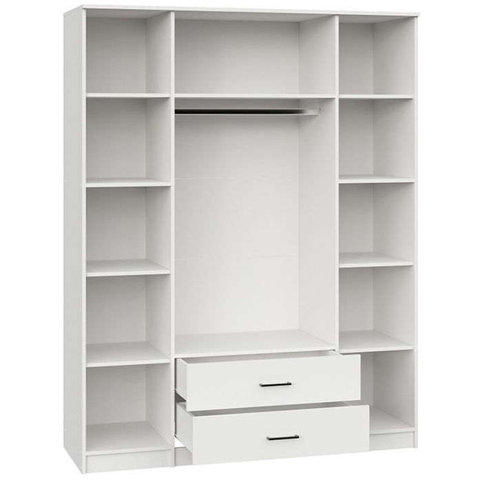 Шифоньер бу белого цвета