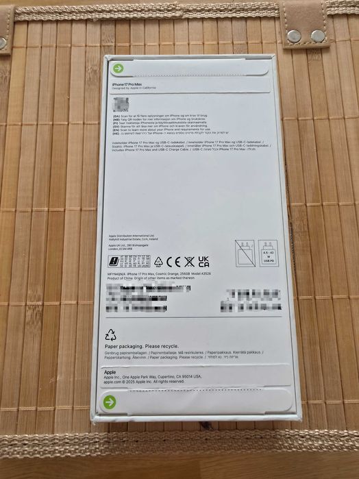 IPhone 17 pro max