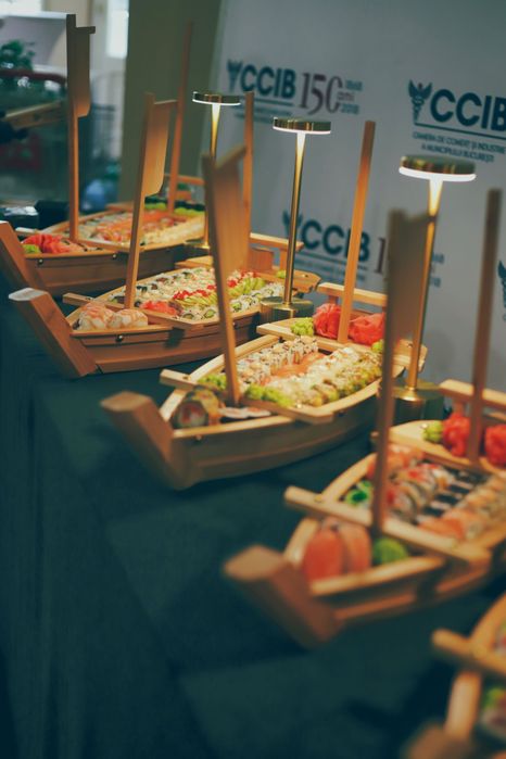 Sushiescu Sushi Bar Premium Tip Bufet pentru Evenimente