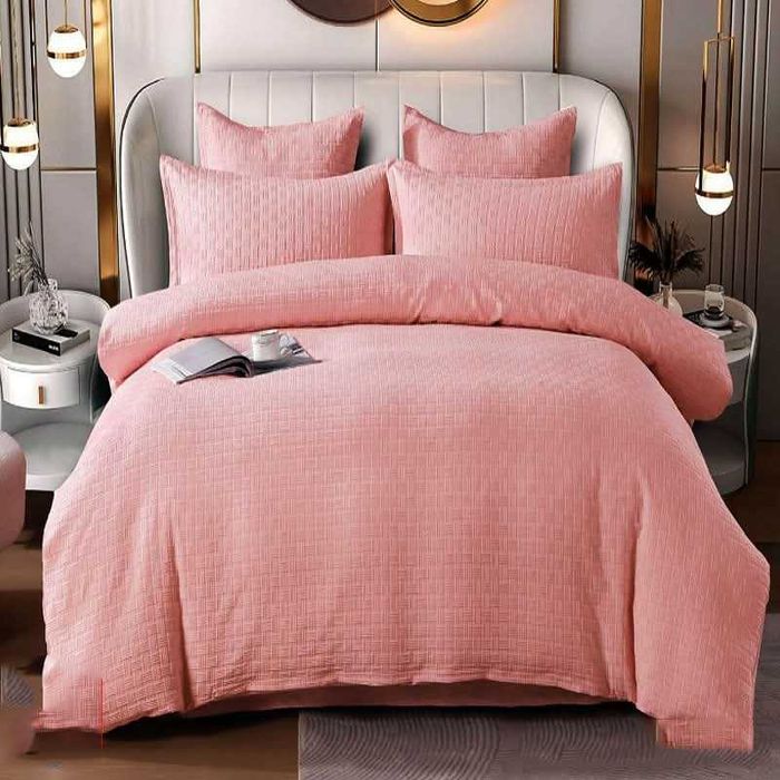 Луксозен комплект с драперия от 100% памук