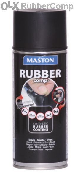 Спрей 400мл.Гумирана боя джанти, алуминий, пластмаса. Различни цветове