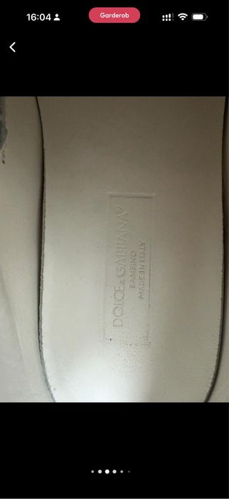 Кеды D&G оригинал детские