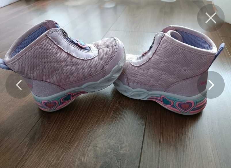 Cizme de iarna cu led-uri, Skechers (marime 23)