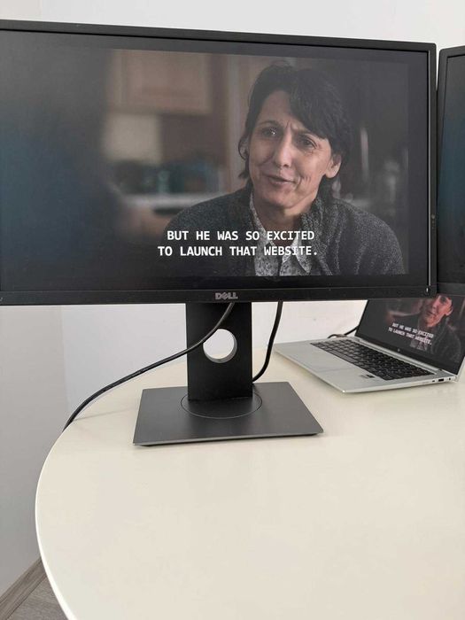 Monitor Dell 24" P2417H, Full HD, IPS - Ideal pentru birou / WFH