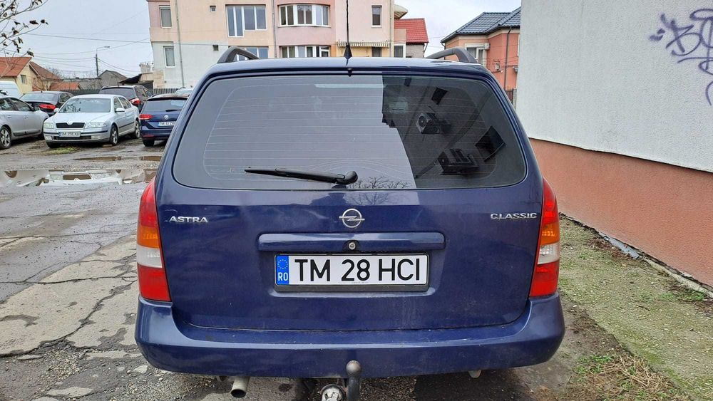 Opel Astra G caravan 1,6, benzina, piele, 100 cp, an 2003