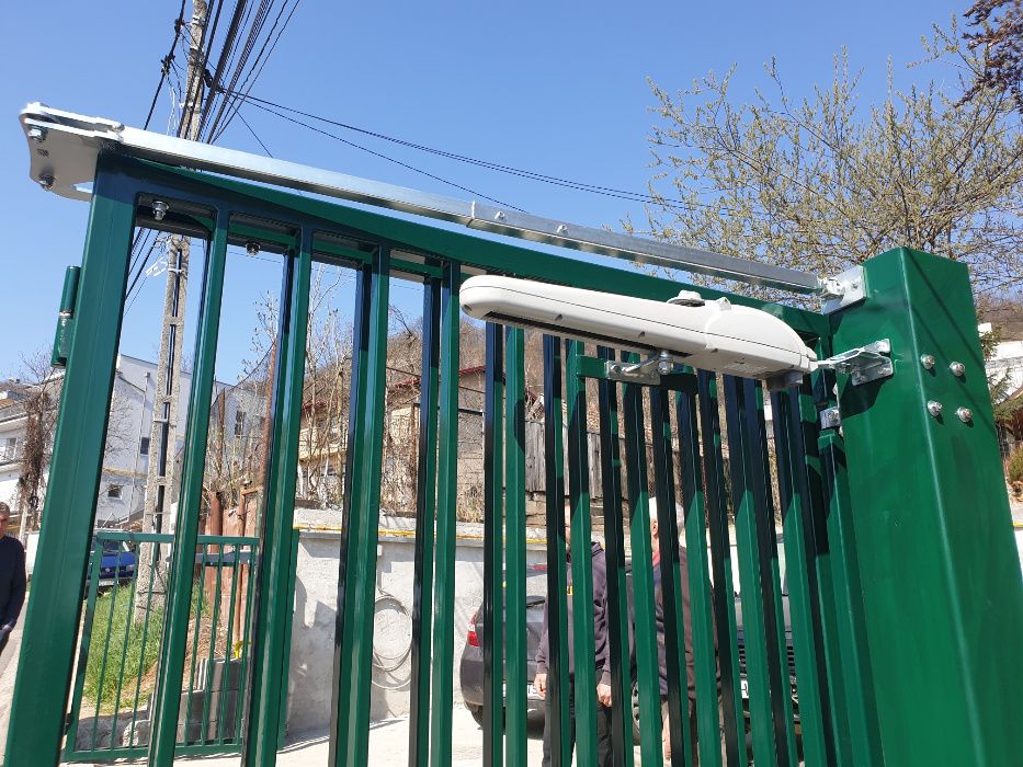 Sistem poarta articulata pliabila 6m, armonica bifold CAIS TWIN DRIVE6