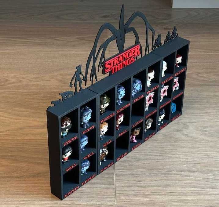 Поставка за фигурките на Stranger Things (Странни неща)!