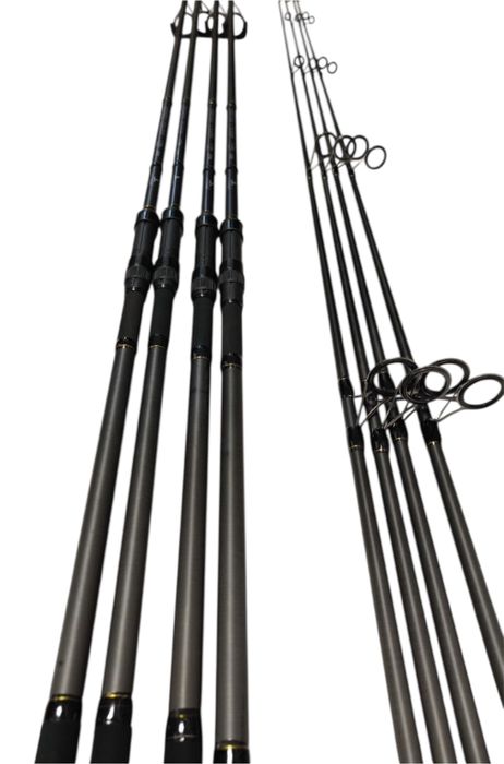 SET 4 Lansete EastShark EBISU CARP 3.90 m 3.75LBS + 4 Mulinete