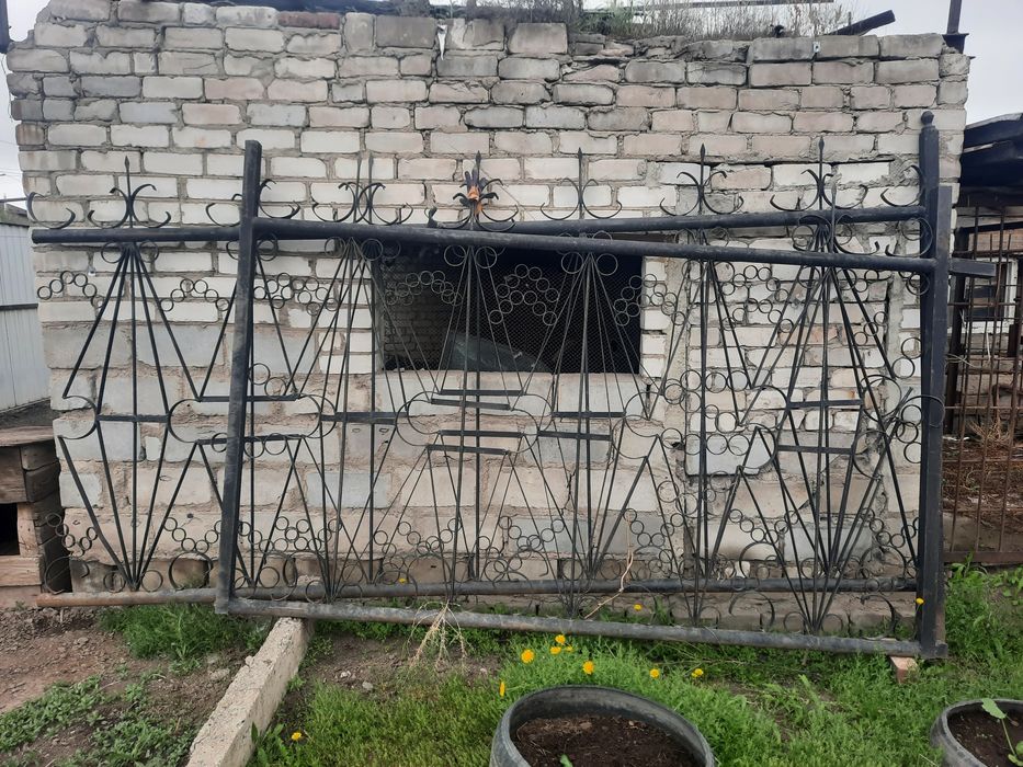 Забор и калитка советский