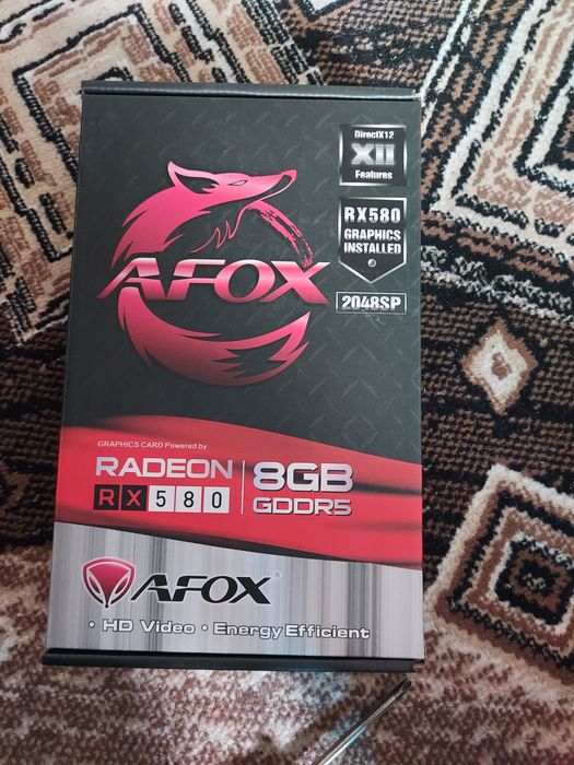 AMD Radeon рх580 8GB есть гарантия