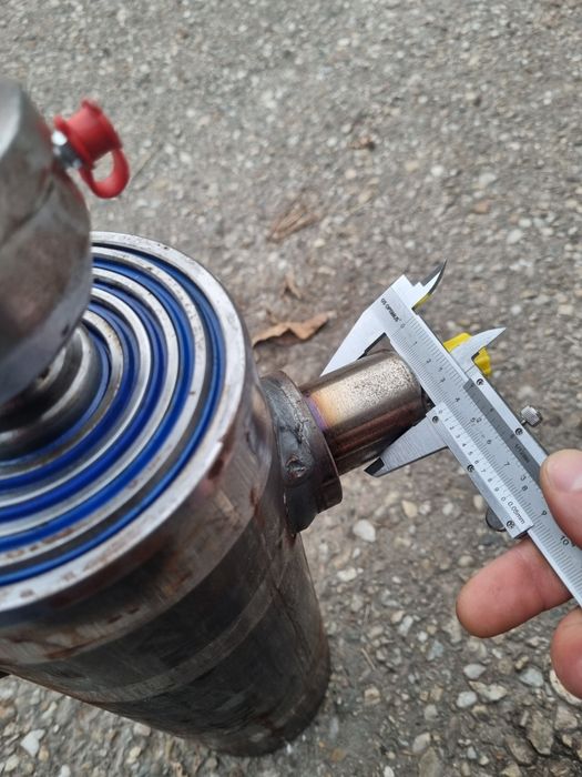 Cilindru hidraulic ridicare basculare remorca 7 tone 5 segmenti New