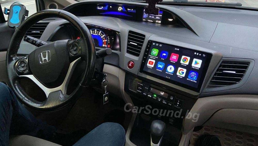 Honda Civic 9 FB7 Android 14 Мултимедия Хонда Сивик Навигация Андроид