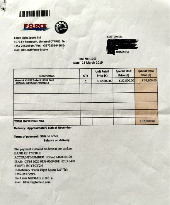 Pret fix | Can Am Maverick 5900km XRS XMR Turbo R 2019 Inmatriculat