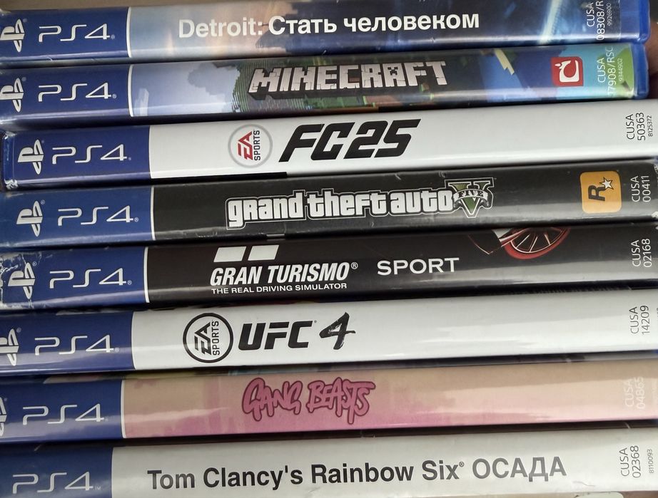 Продам игры для пс 4