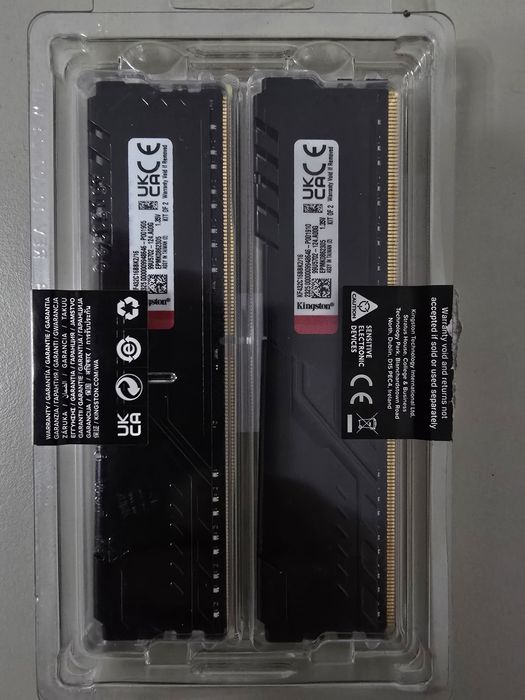 Memorie Kingston FURY Beast  2x 8GB DDR4 3200MHz CL16