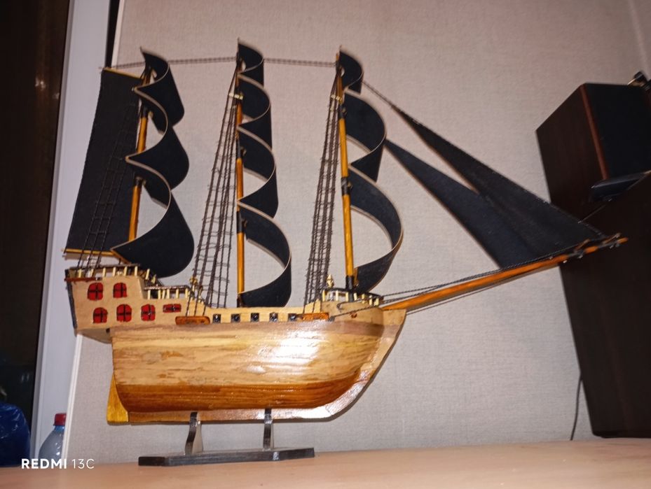 Корабль ручная работа