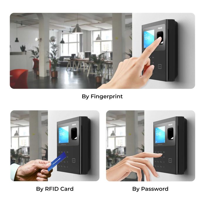 Детектор Anviz с Биометричен пръстов отпечатък RFID и ПИН код Ключалка