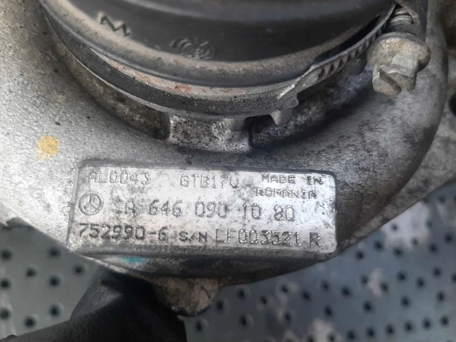 turbina  2.2 cdi  646811 mercedes c-class w204  a6460902080