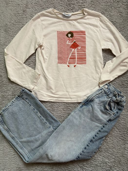 Mayoral блузи и H&M дънки