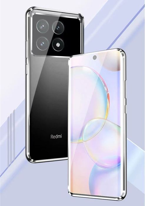 Xiaomi Poco X6 Pro 5G / X6 / Двоен 360 градуса магнитен кейс