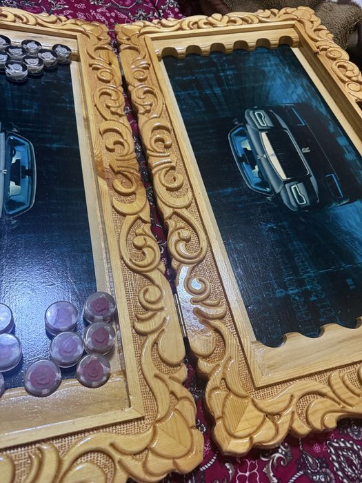 Шикарные нарды ручной работы. Единственный экземпляр