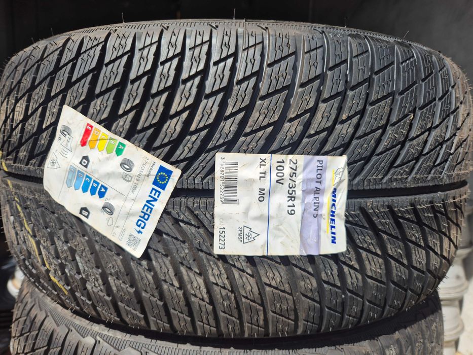 2 Anvelope M+S IARNA - 275/35/19 - Michelin Alpin 5 - NOU - OEM MERCEDES - DOT 2022 !