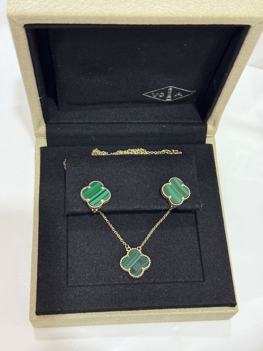 Золотой комплект van cleef