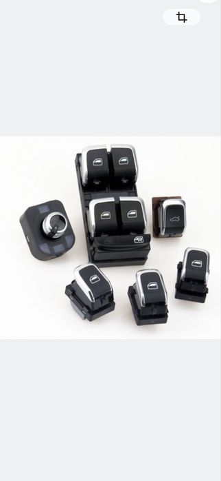 Butoane crom cromate audi a4 b8 q5 a5