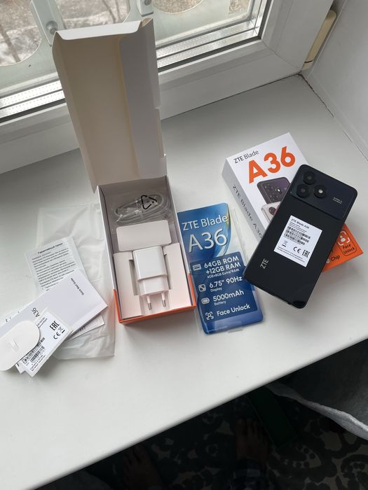 Продам новый ZTE Blade A36 64 ГБ