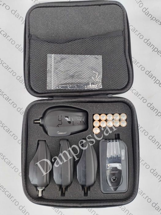 Set 4 Avertizori cu Statie COONOR 4+1 cu sunet POLIFONIC