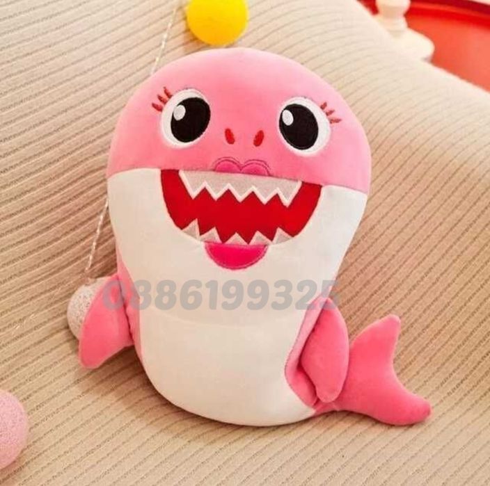 Плюшени играчки Бейби Шарк Baby Shark Акула, 30см, Музикална