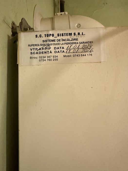 Centrală Termică Unical EVE – Funcțională / Pentru Piese