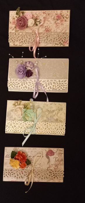 Дизайнерски / луксозни картички. Ръчна изработка