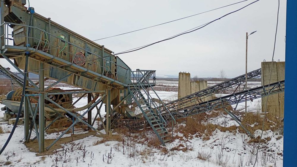 Instalatie sortare cu spalare 150 to/ora