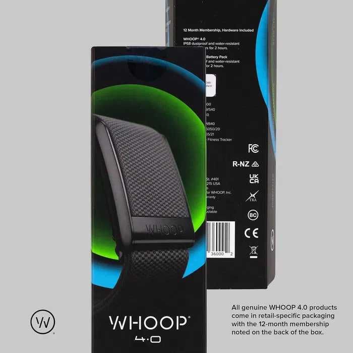 Новый Whoop 4.0 + 12 месяцев подписки ПО САМОЙ НИЗКОЙ ЦЕНЕ!!!