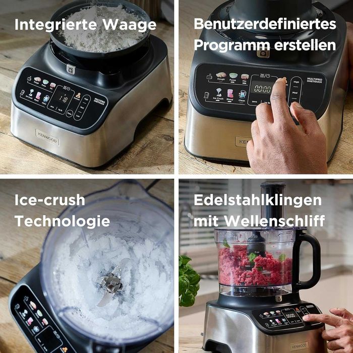 Кухненски робот Kenwood MultiPro OneTouch (FDM73.480SS) 1000W
