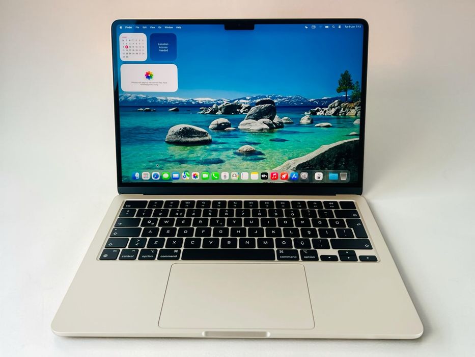 КАТО НОВ! Apple MacBook Air 13 M2 8RAM 256GB Starlight 65 ЗАРЯДА! Гаранция!