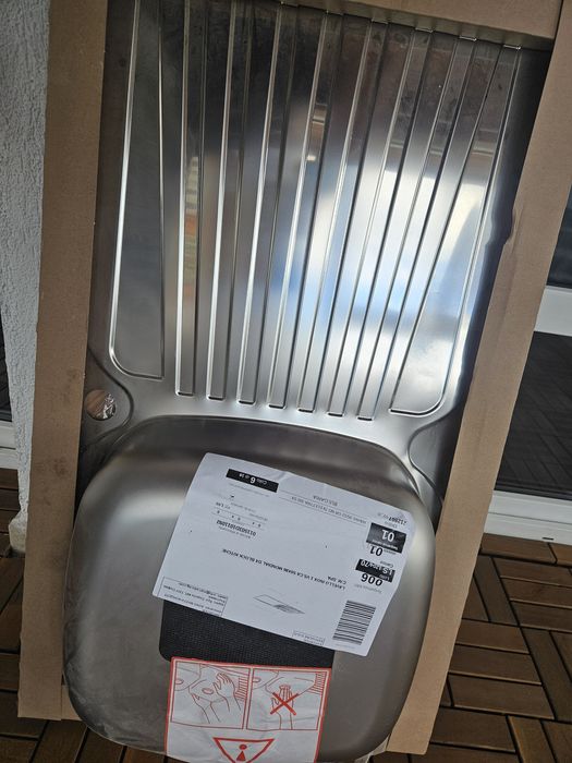 Мивка Steel Jewels, чисто нова - 86/50