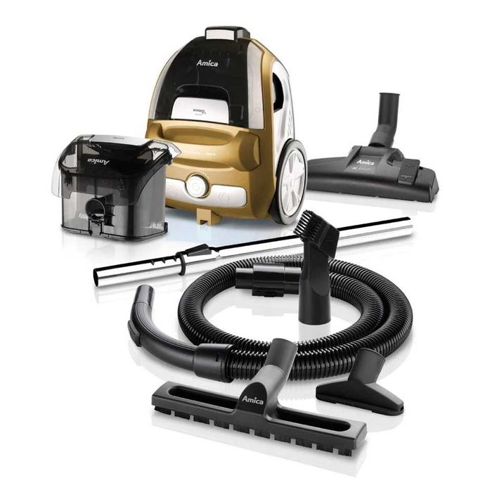 Прахосмукачка AMICA BAGIO ECO VM3045 златна