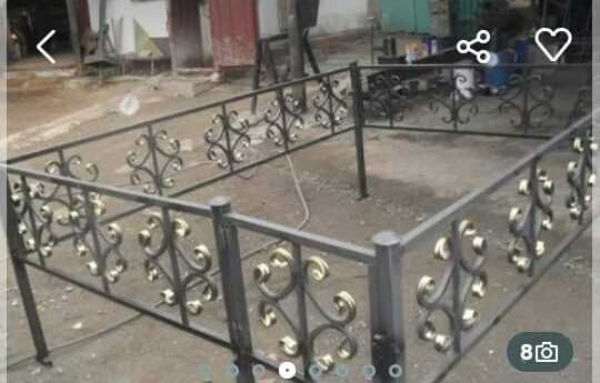 Оградки на кладбище