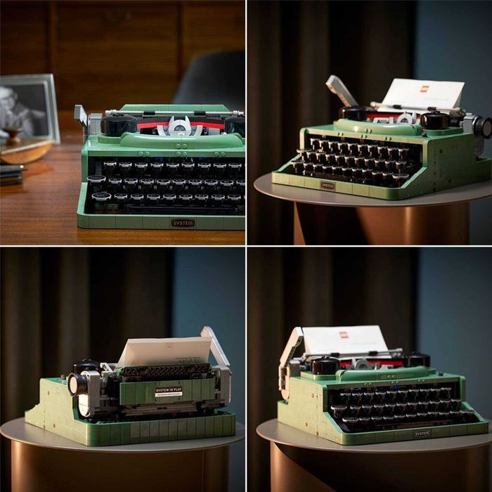 NOU TIP lego Masina de scris 21327 2079 piese